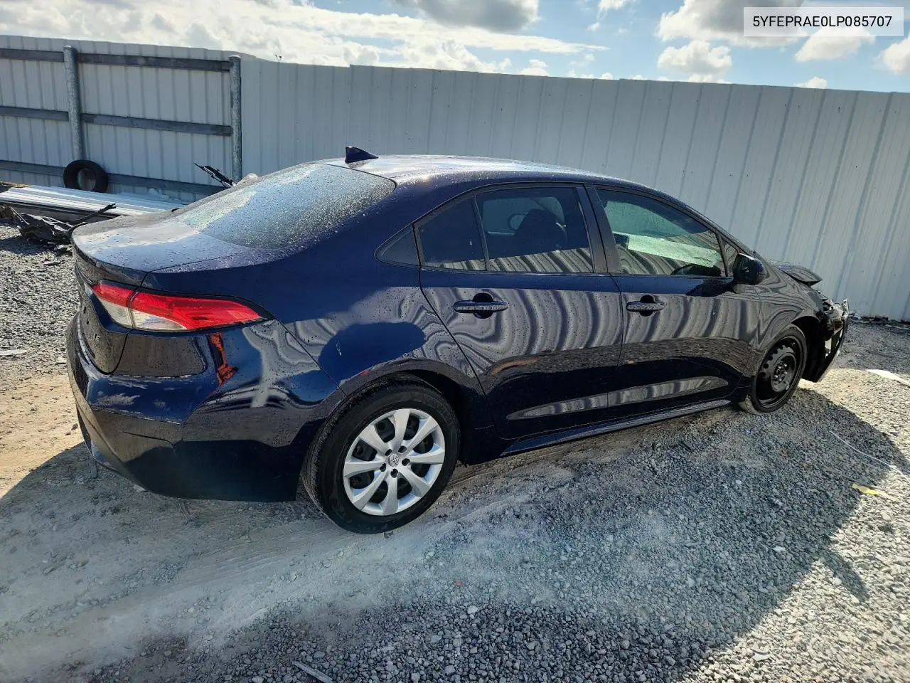 5YFEPRAE0LP085707 2020 Toyota Corolla Le