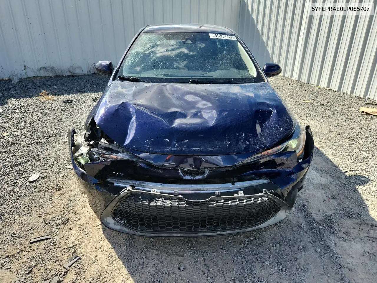 5YFEPRAE0LP085707 2020 Toyota Corolla Le