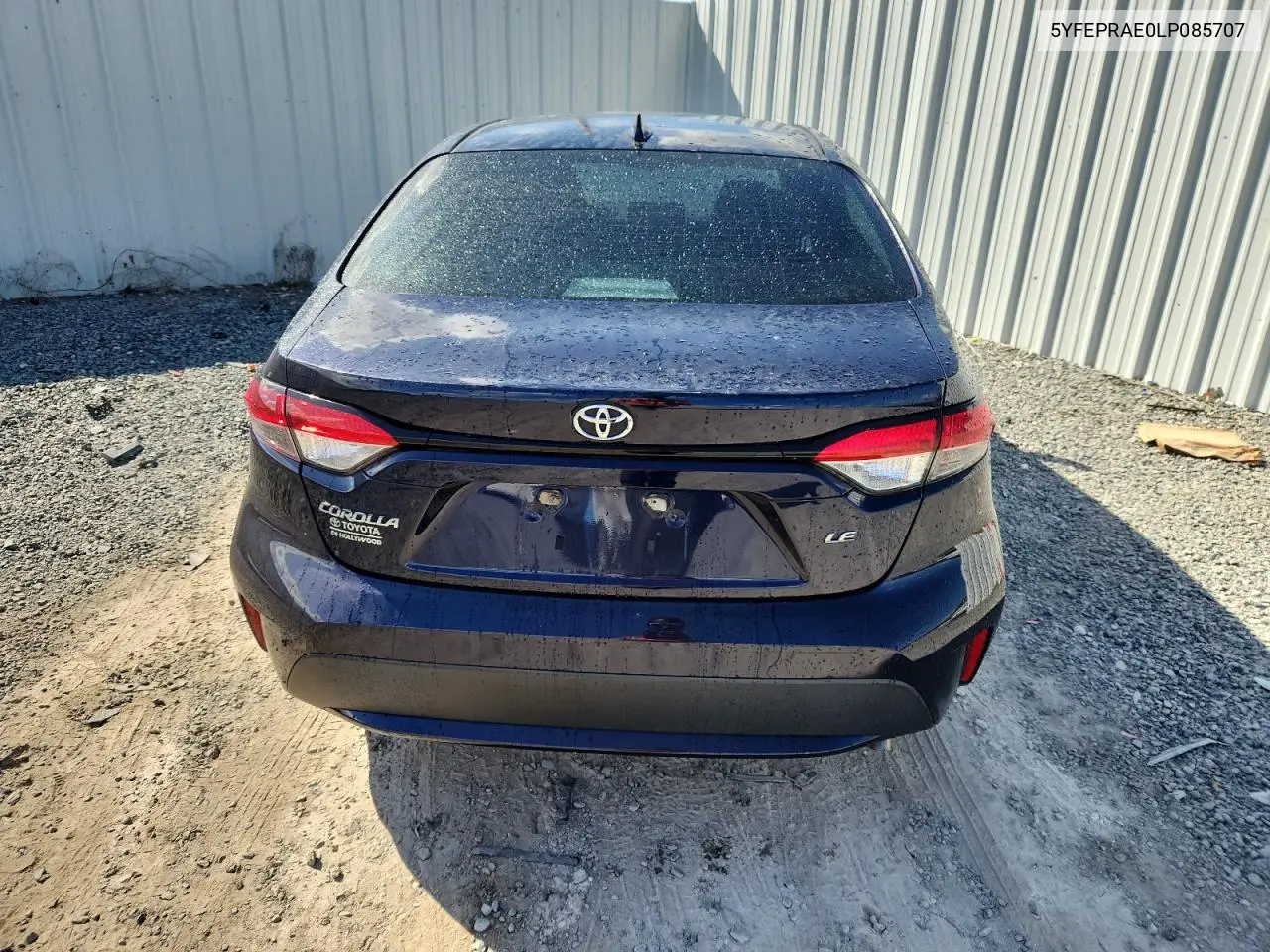 5YFEPRAE0LP085707 2020 Toyota Corolla Le