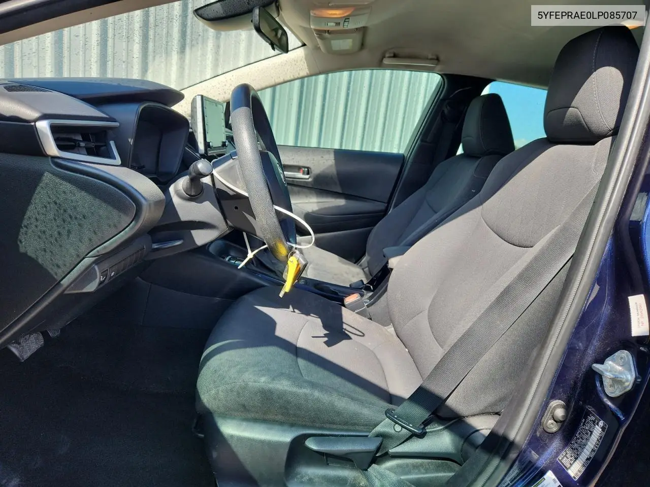 5YFEPRAE0LP085707 2020 Toyota Corolla Le