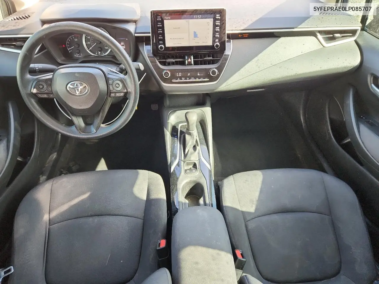 5YFEPRAE0LP085707 2020 Toyota Corolla Le
