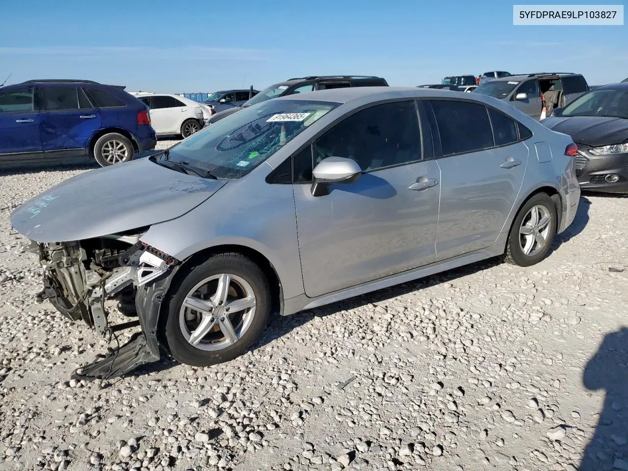 5YFDPRAE9LP103827 2020 Toyota Corolla L