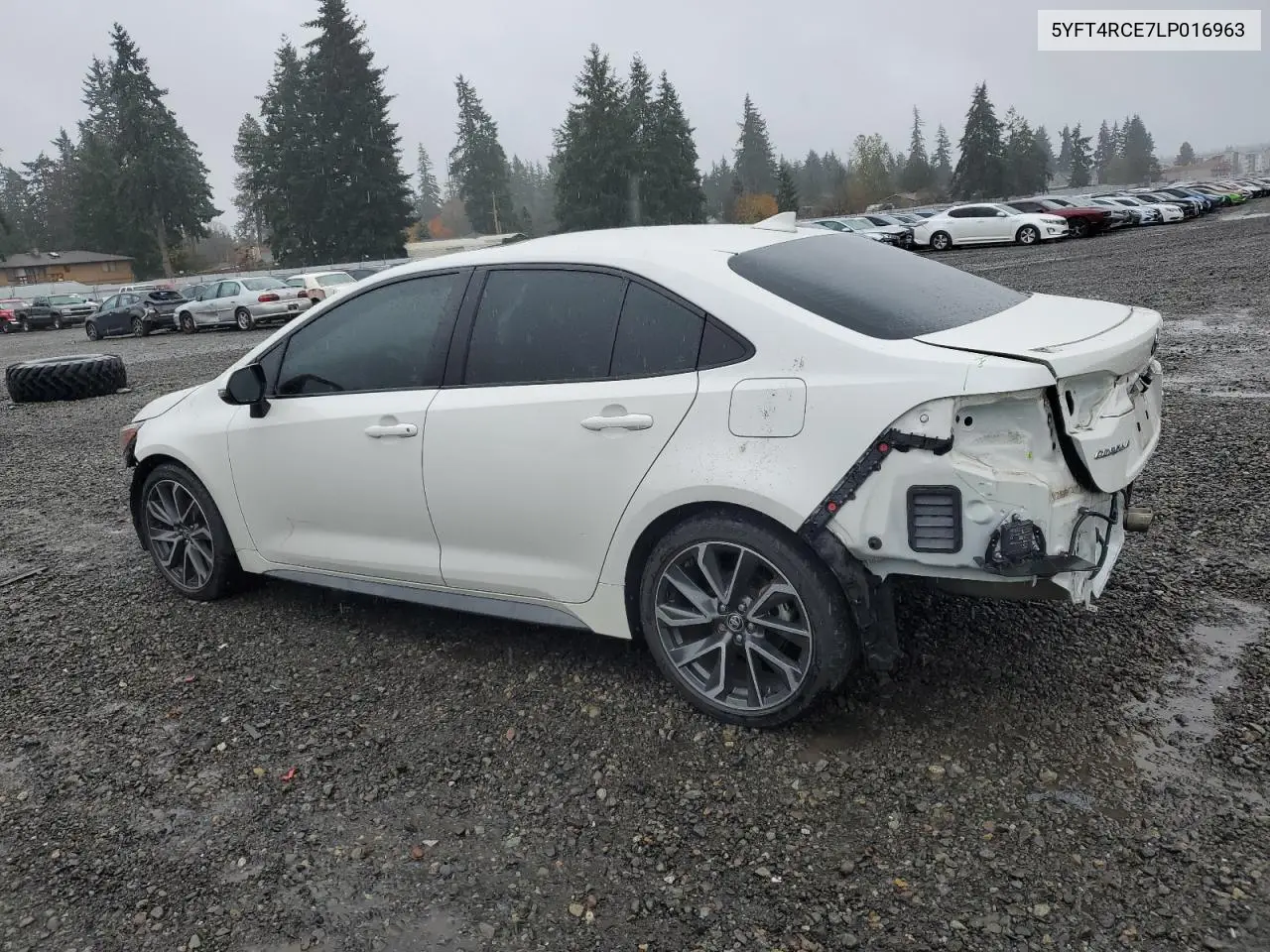 5YFT4RCE7LP016963 2020 Toyota Corolla Xse