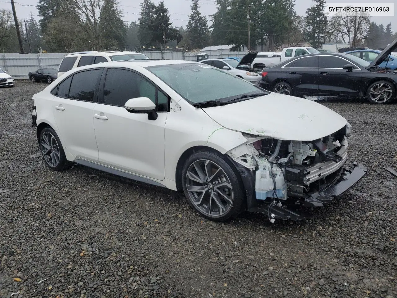5YFT4RCE7LP016963 2020 Toyota Corolla Xse
