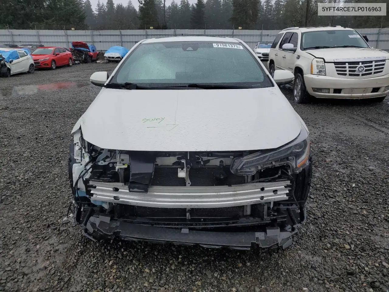 5YFT4RCE7LP016963 2020 Toyota Corolla Xse