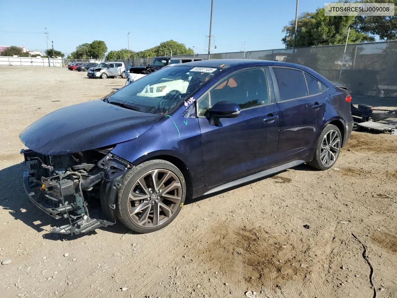 JTDS4RCE5LJ009008 2020 Toyota Corolla Se