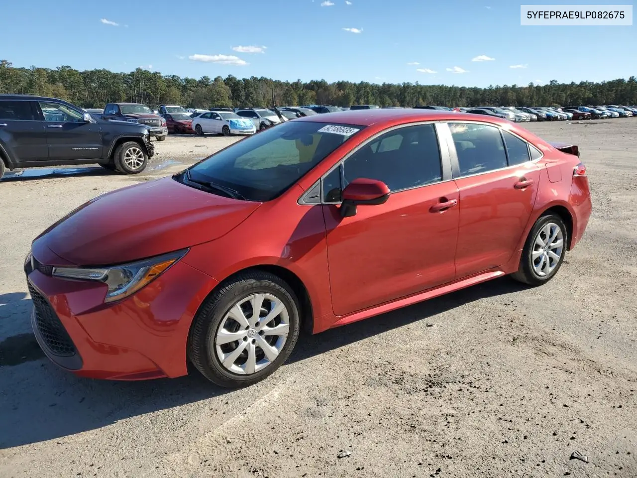 5YFEPRAE9LP082675 2020 Toyota Corolla Le