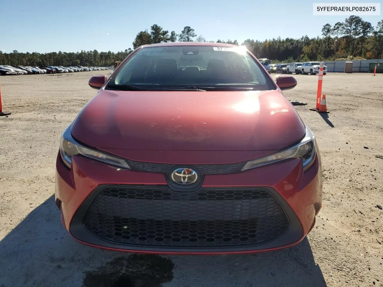 5YFEPRAE9LP082675 2020 Toyota Corolla Le