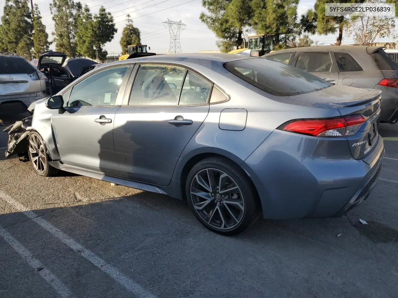 5YFS4RCE2LP036839 2020 Toyota Corolla Se
