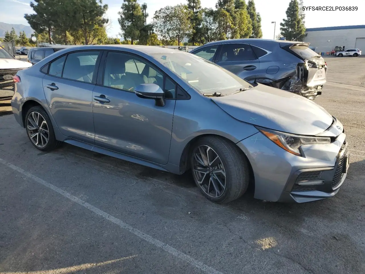 5YFS4RCE2LP036839 2020 Toyota Corolla Se