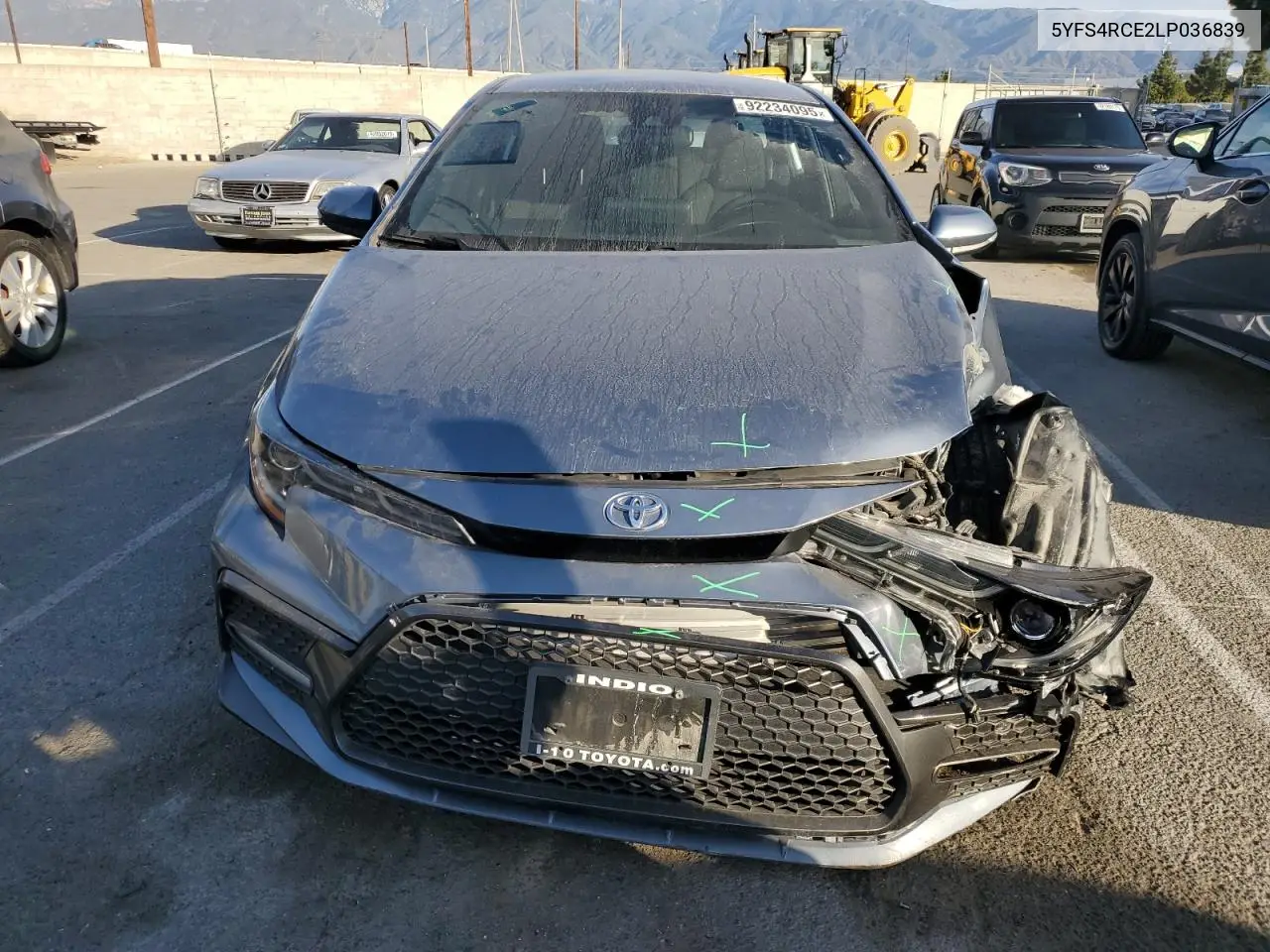 5YFS4RCE2LP036839 2020 Toyota Corolla Se