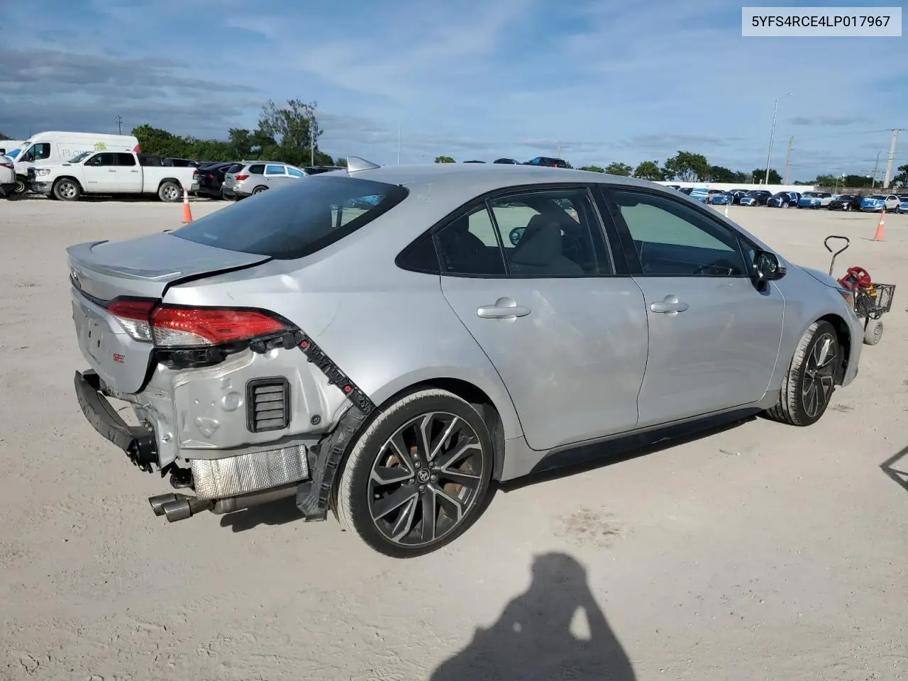 5YFS4RCE4LP017967 2020 Toyota Corolla Se