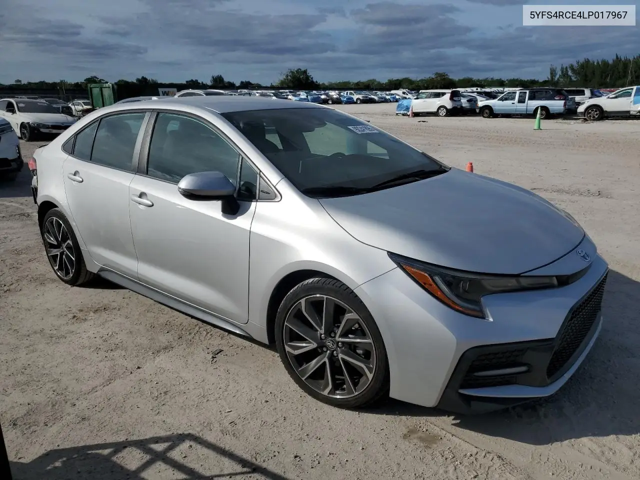 5YFS4RCE4LP017967 2020 Toyota Corolla Se