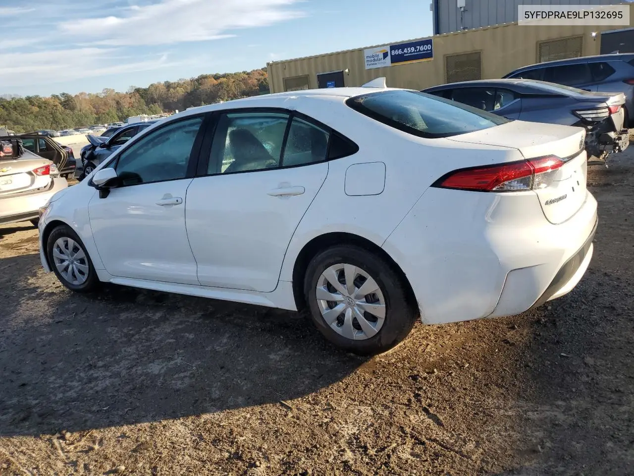 5YFDPRAE9LP132695 2020 Toyota Corolla L