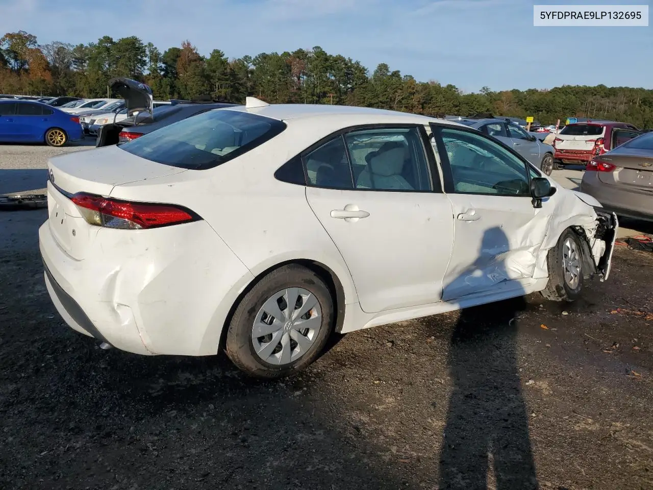 5YFDPRAE9LP132695 2020 Toyota Corolla L