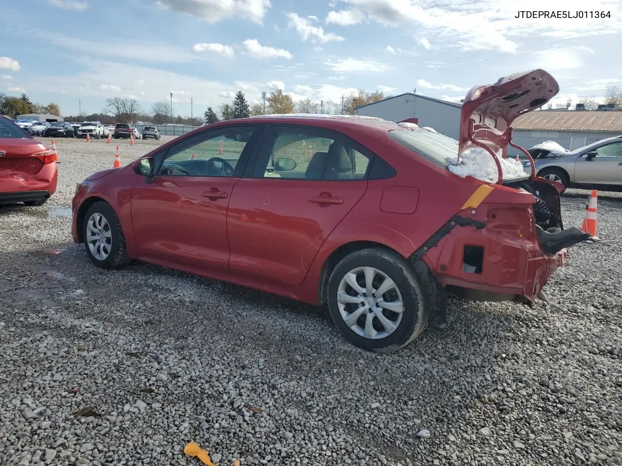 JTDEPRAE5LJ011364 2020 Toyota Corolla Le