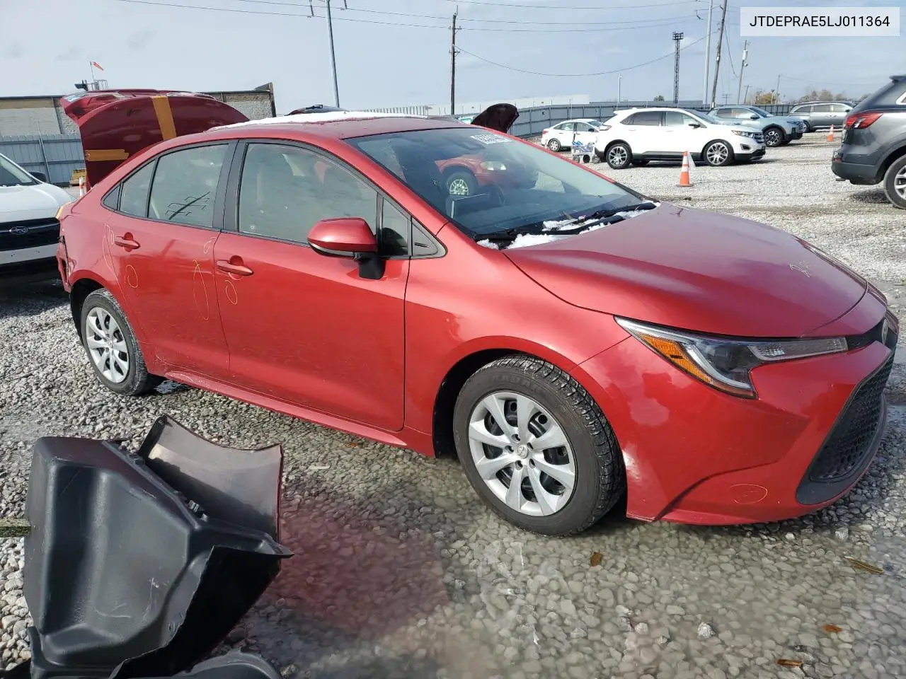 JTDEPRAE5LJ011364 2020 Toyota Corolla Le