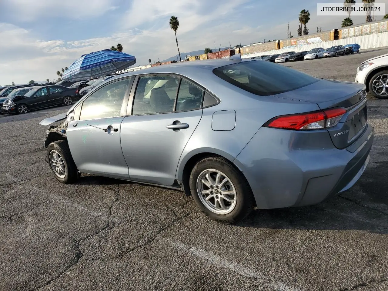 JTDEBRBE5LJ002824 2020 Toyota Corolla Le