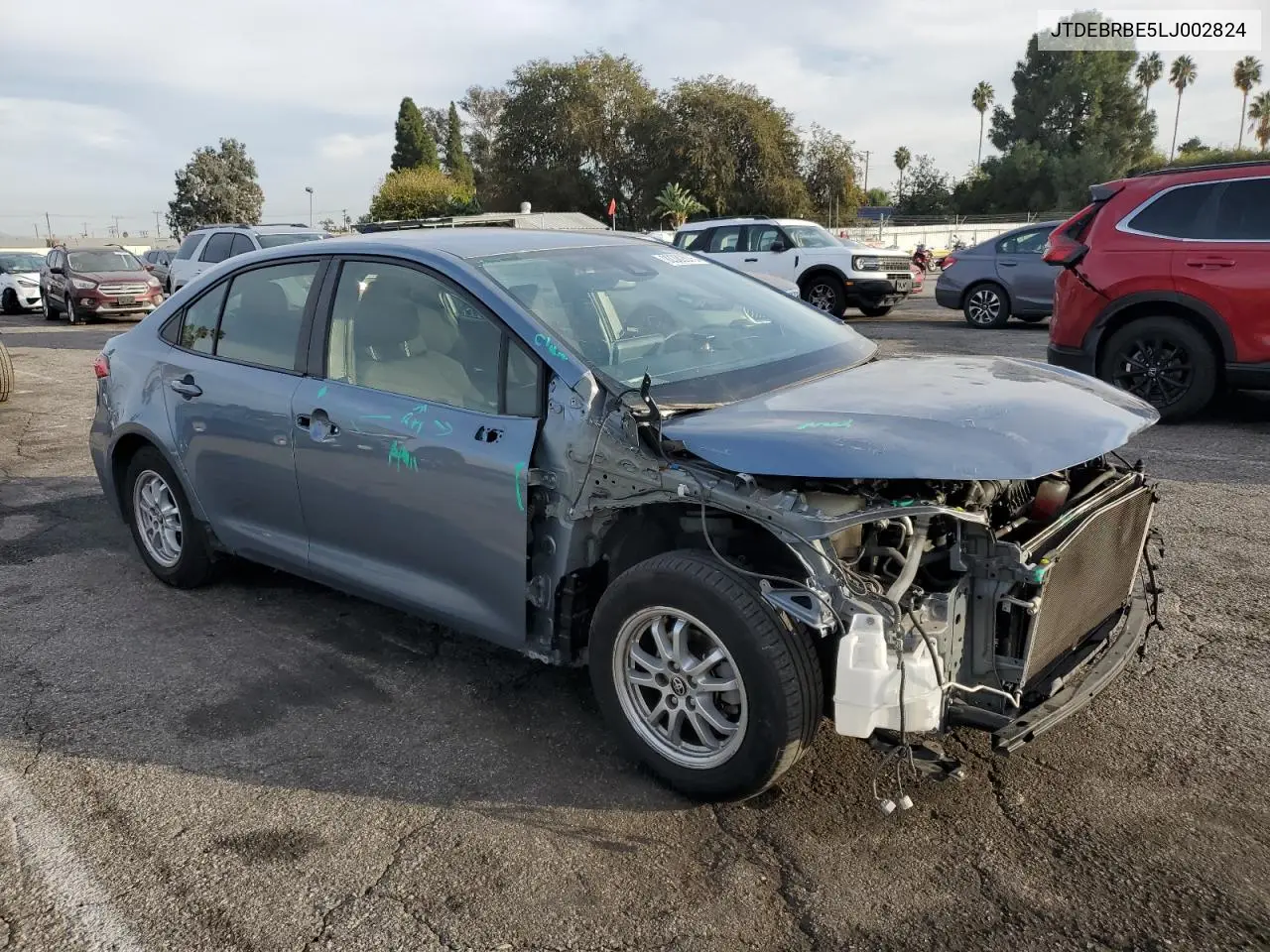 JTDEBRBE5LJ002824 2020 Toyota Corolla Le