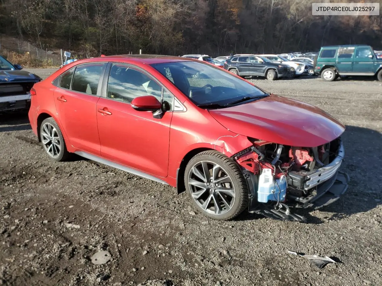 JTDP4RCE0LJ025297 2020 Toyota Corolla Se