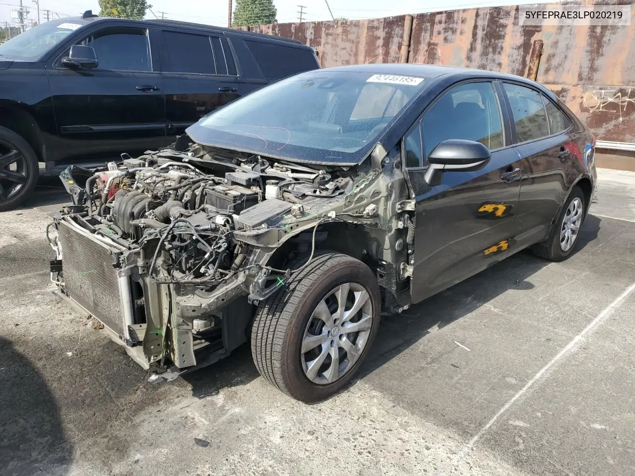 5YFEPRAE3LP020219 2020 Toyota Corolla Le