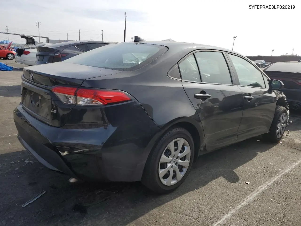 5YFEPRAE3LP020219 2020 Toyota Corolla Le