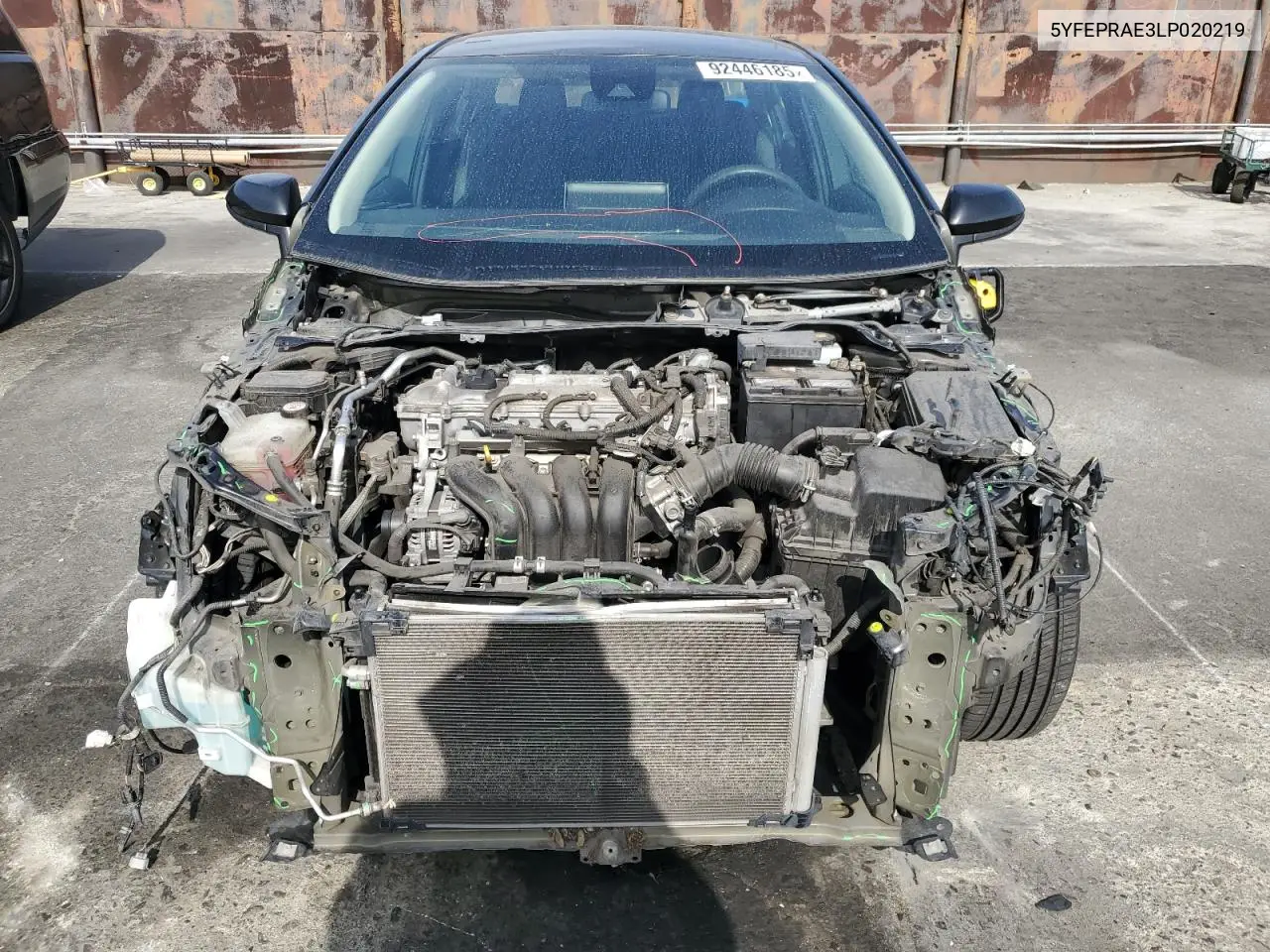 5YFEPRAE3LP020219 2020 Toyota Corolla Le