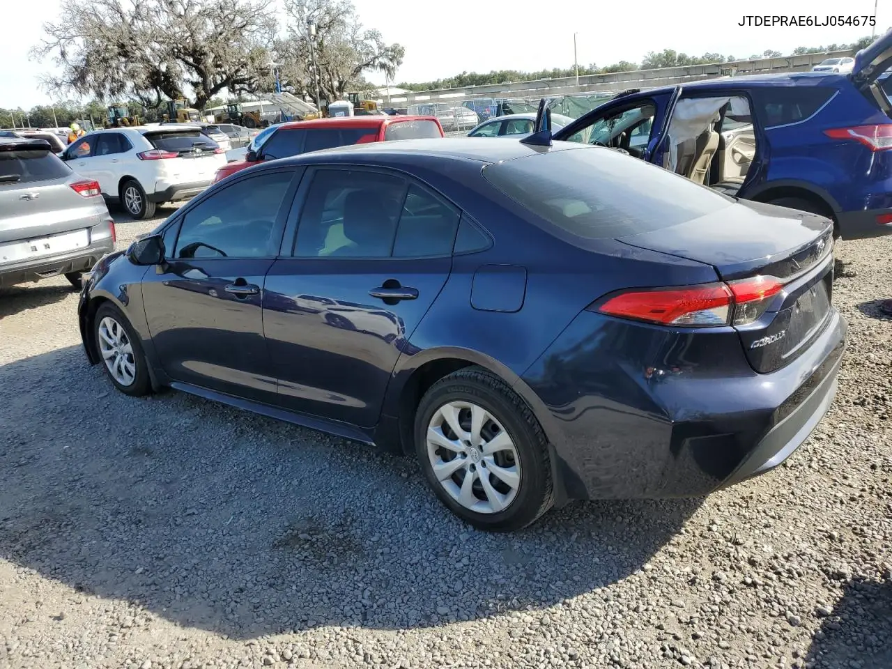 JTDEPRAE6LJ054675 2020 Toyota Corolla Le