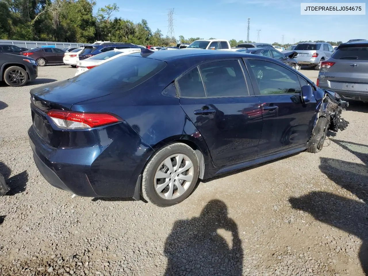 JTDEPRAE6LJ054675 2020 Toyota Corolla Le