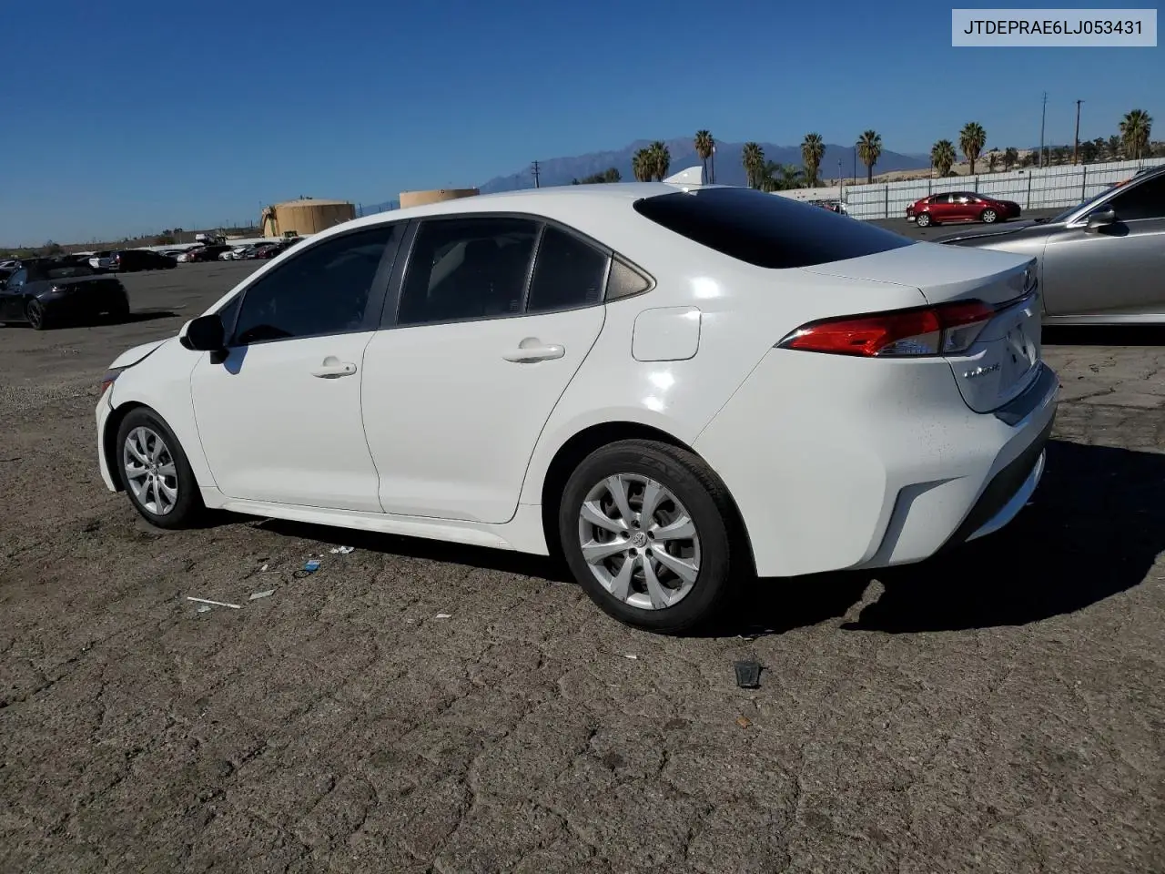 JTDEPRAE6LJ053431 2020 Toyota Corolla Le