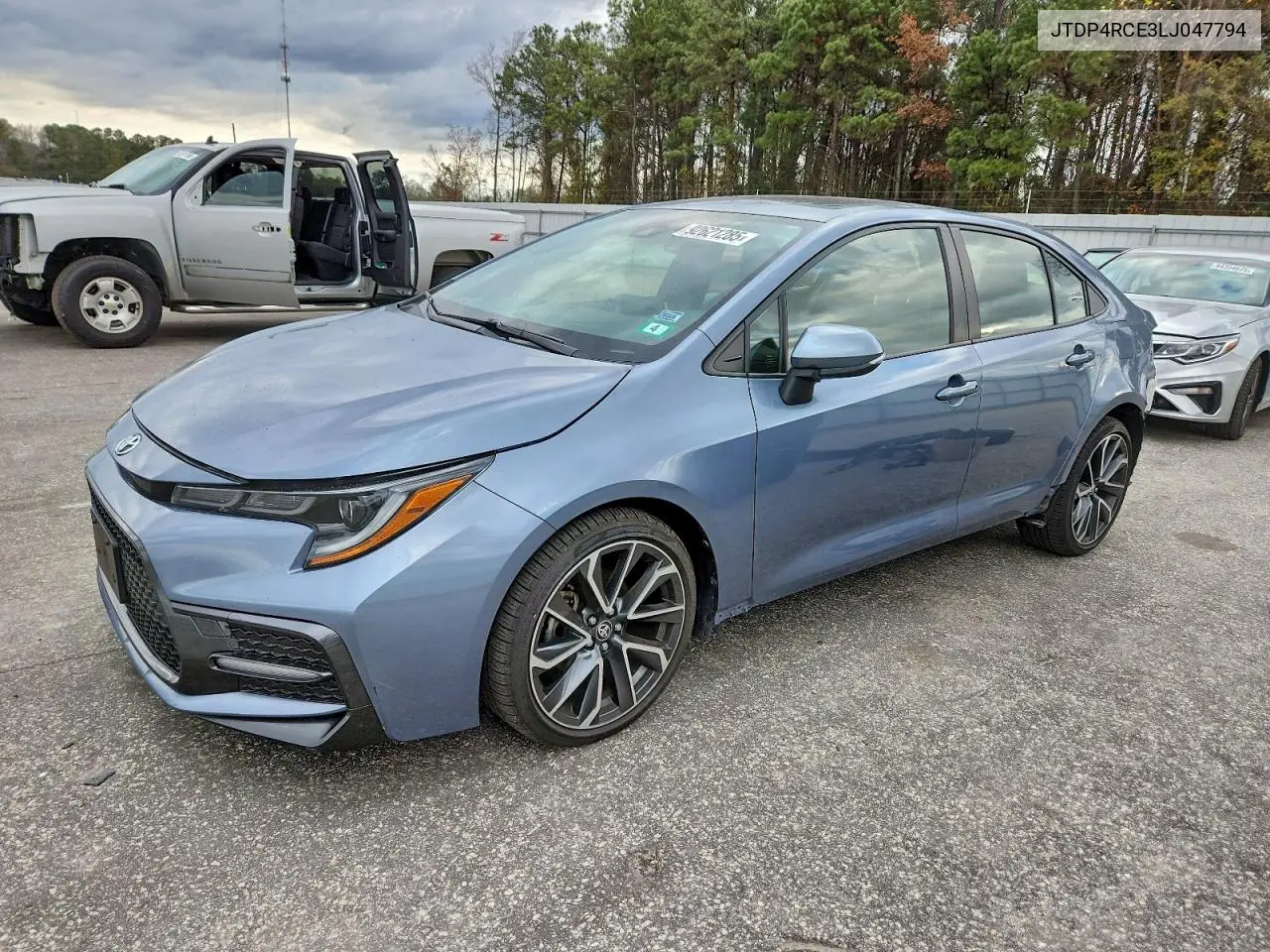 JTDP4RCE3LJ047794 2020 Toyota Corolla Se