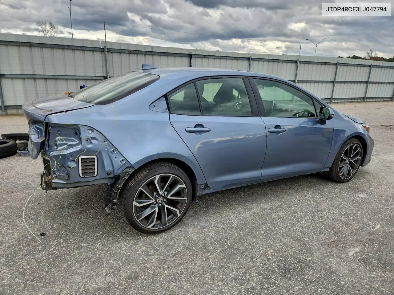 JTDP4RCE3LJ047794 2020 Toyota Corolla Se