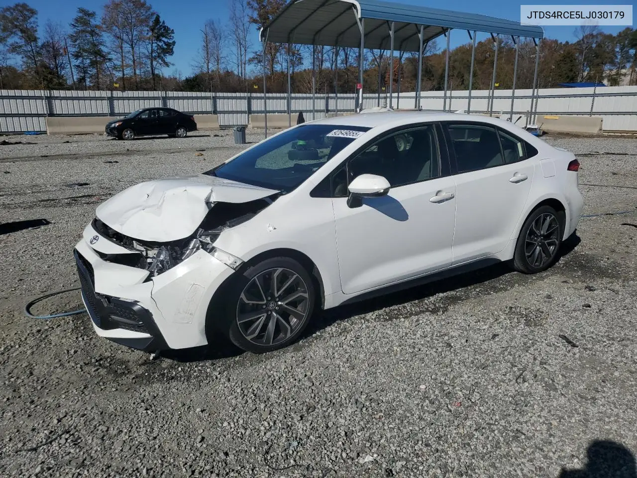 JTDS4RCE5LJ030179 2020 Toyota Corolla Se