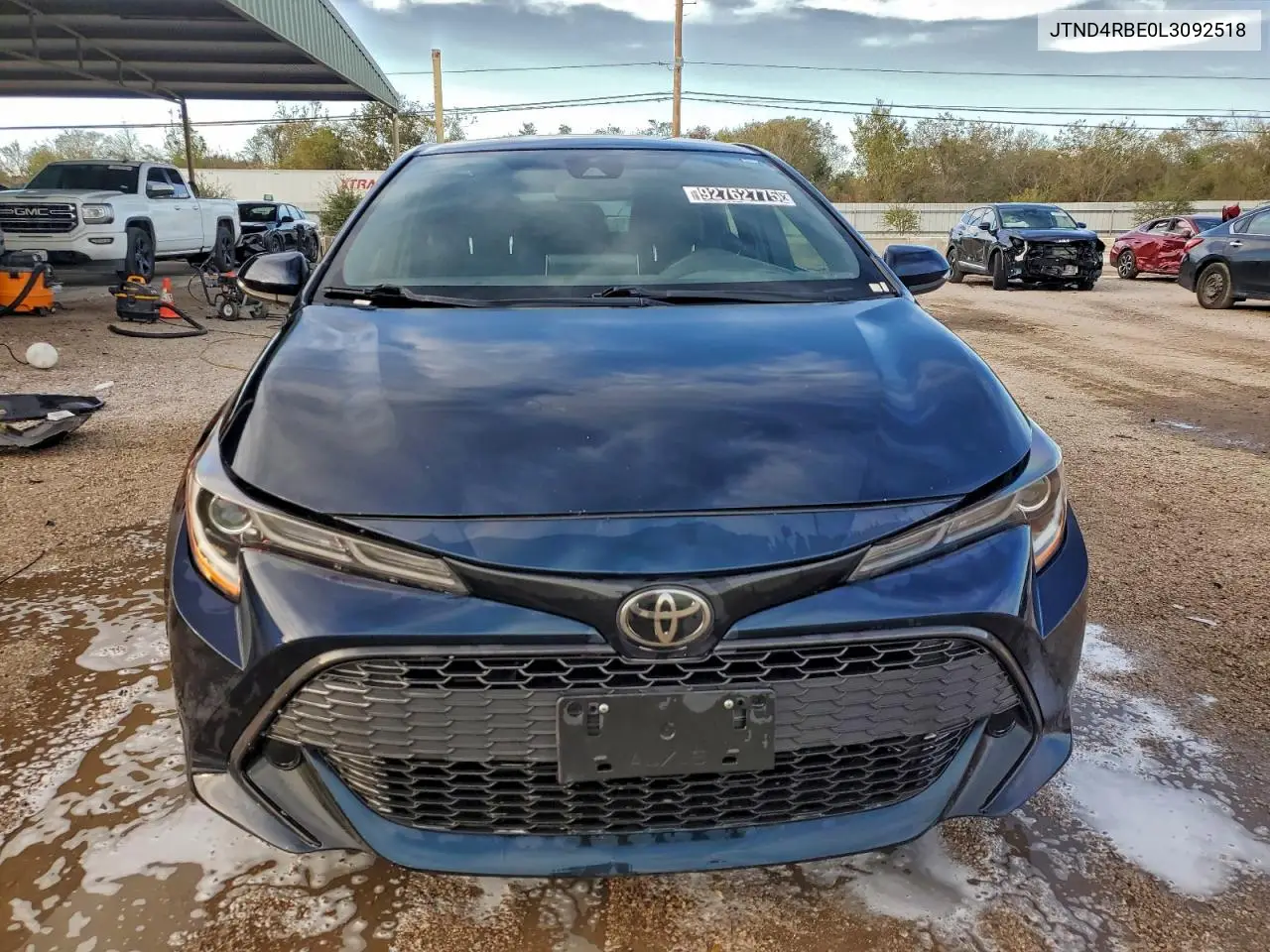 JTND4RBE0L3092518 2020 Toyota Corolla Se