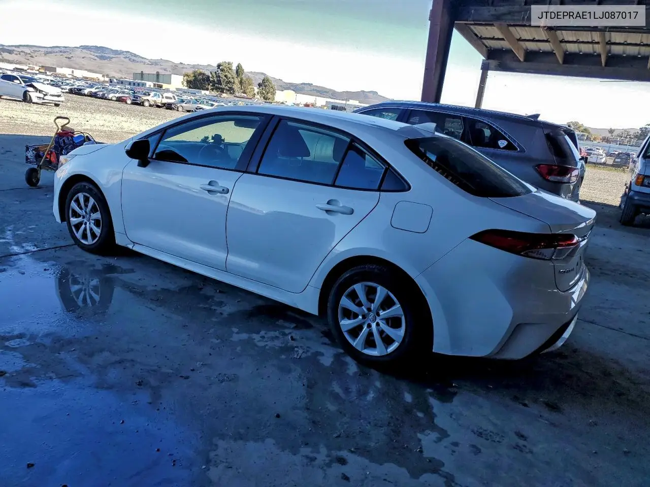 JTDEPRAE1LJ087017 2020 Toyota Corolla Le