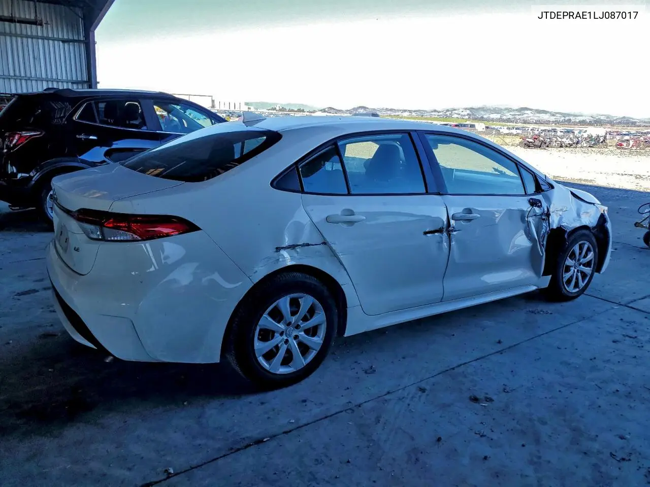 JTDEPRAE1LJ087017 2020 Toyota Corolla Le