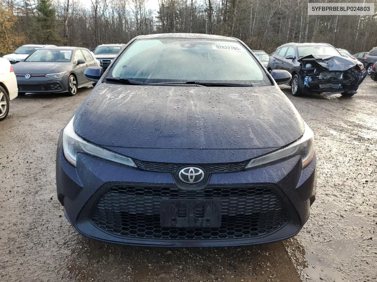5YFBPRBE8LP024803 2020 Toyota Corolla Le