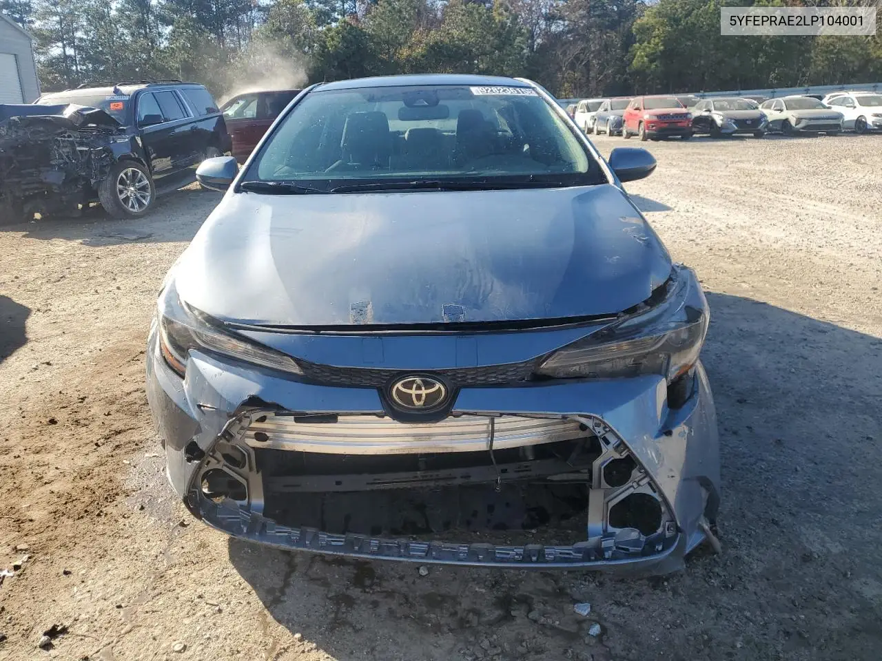 5YFEPRAE2LP104001 2020 Toyota Corolla Le