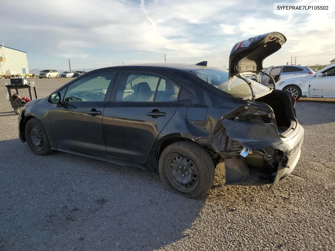 5YFEPRAE7LP105502 2020 Toyota Corolla Le