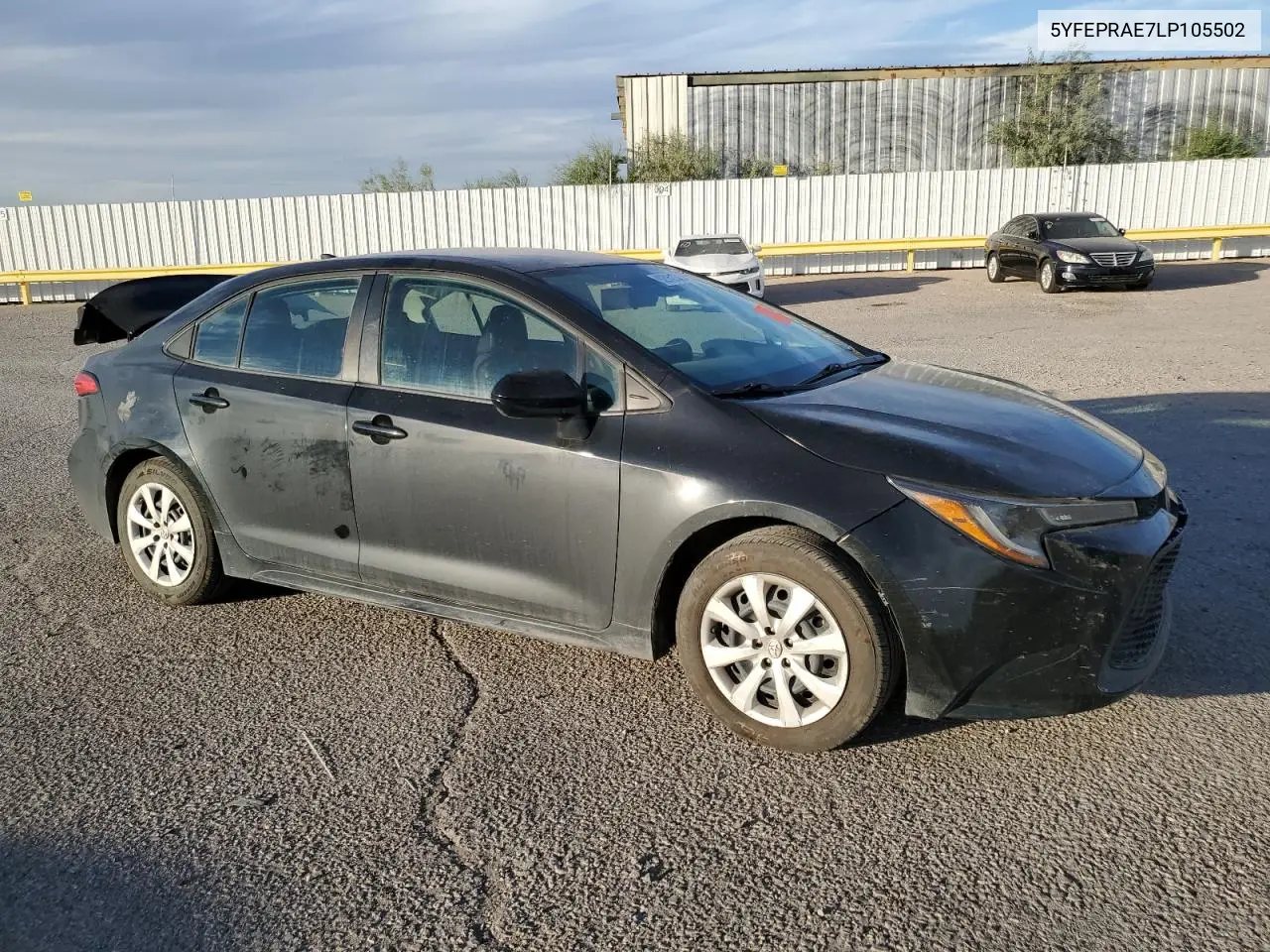 5YFEPRAE7LP105502 2020 Toyota Corolla Le