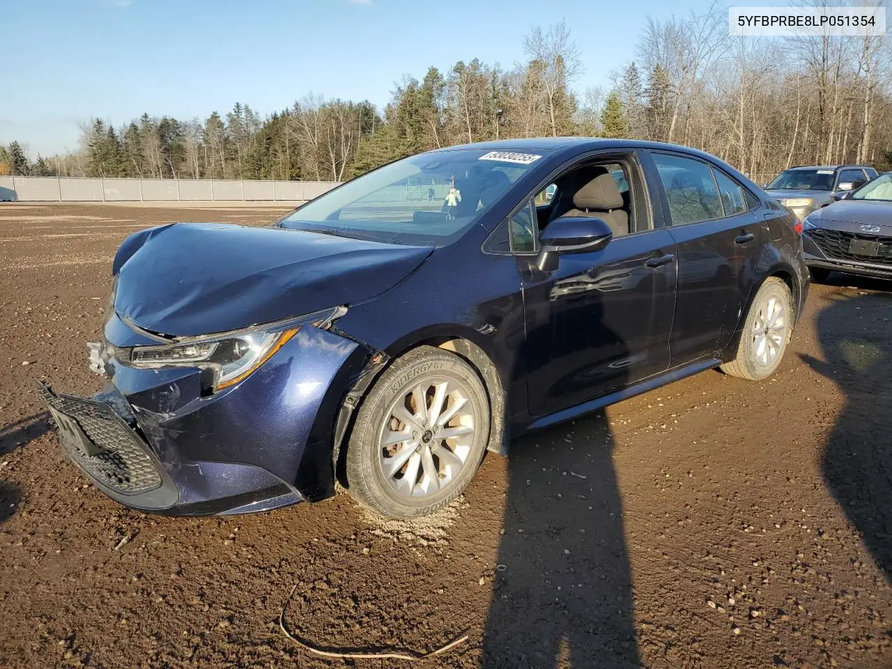 5YFBPRBE8LP051354 2020 Toyota Corolla Le