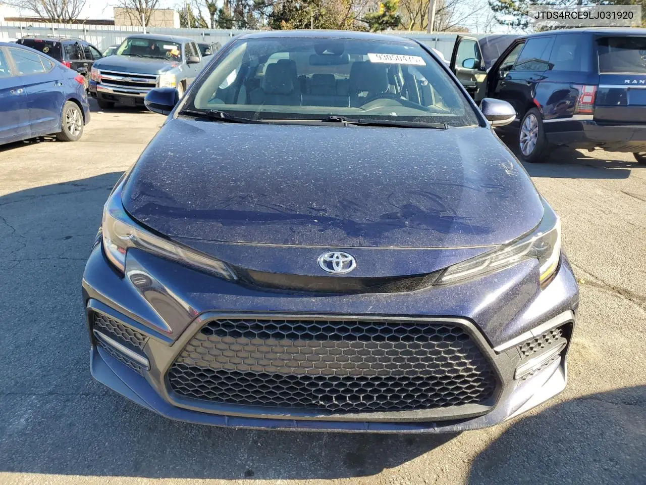 JTDS4RCE9LJ031920 2020 Toyota Corolla Se