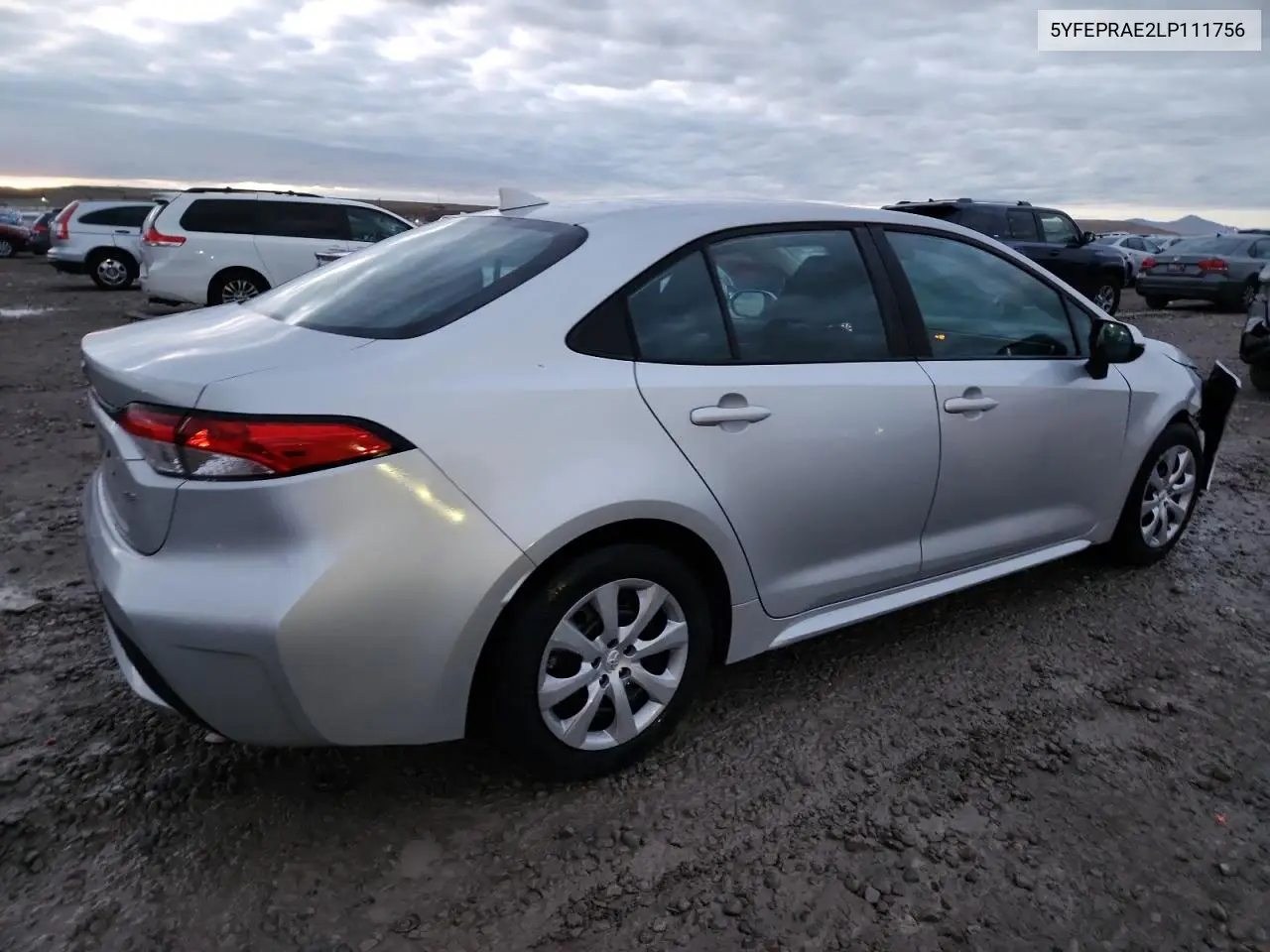 5YFEPRAE2LP111756 2020 Toyota Corolla Le