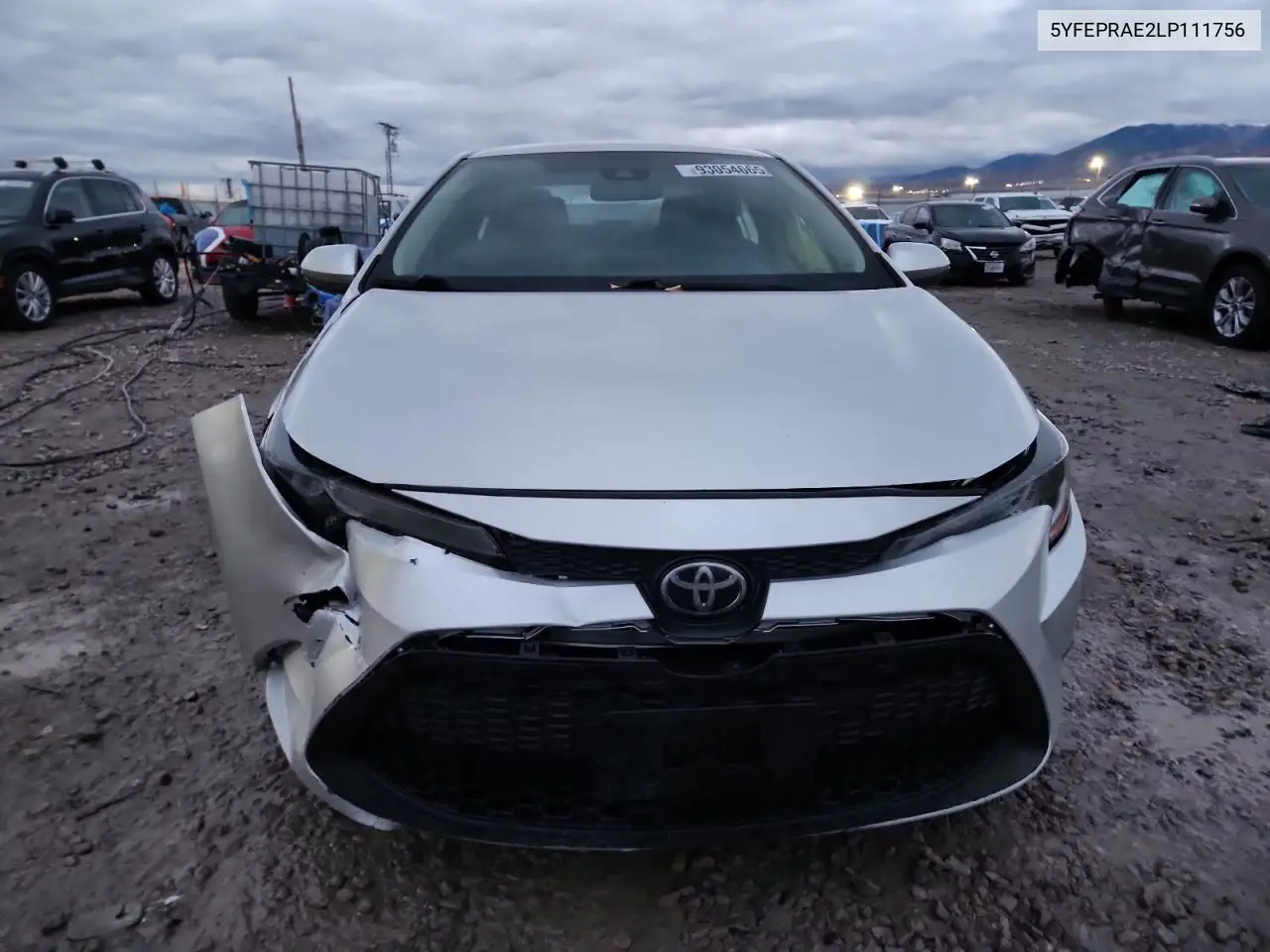 5YFEPRAE2LP111756 2020 Toyota Corolla Le