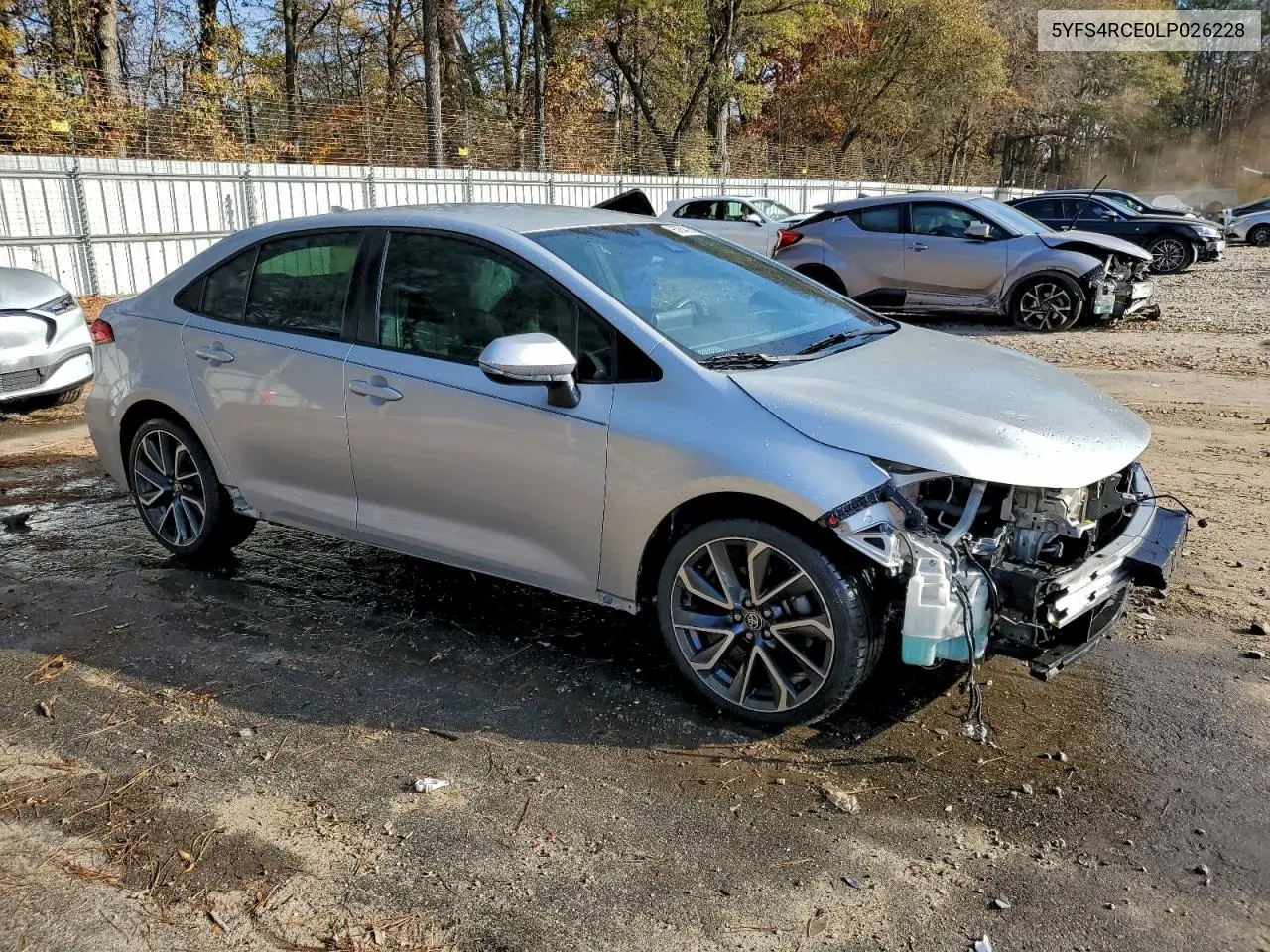 5YFS4RCE0LP026228 2020 Toyota Corolla Se