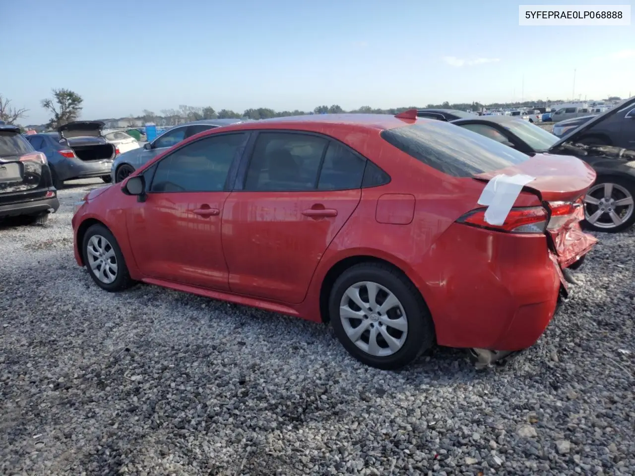 5YFEPRAE0LP068888 2020 Toyota Corolla Le
