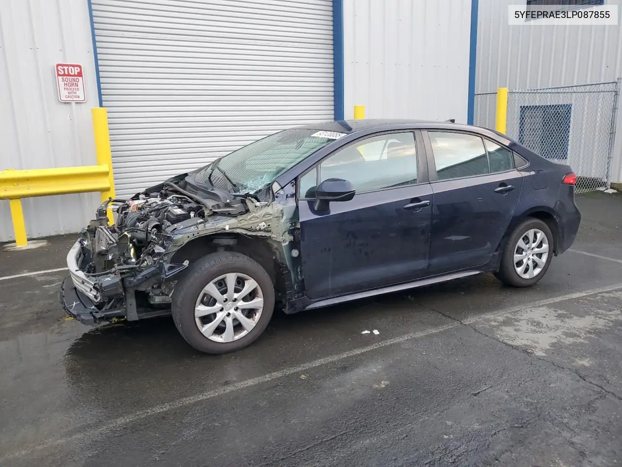 5YFEPRAE3LP087855 2020 Toyota Corolla Le