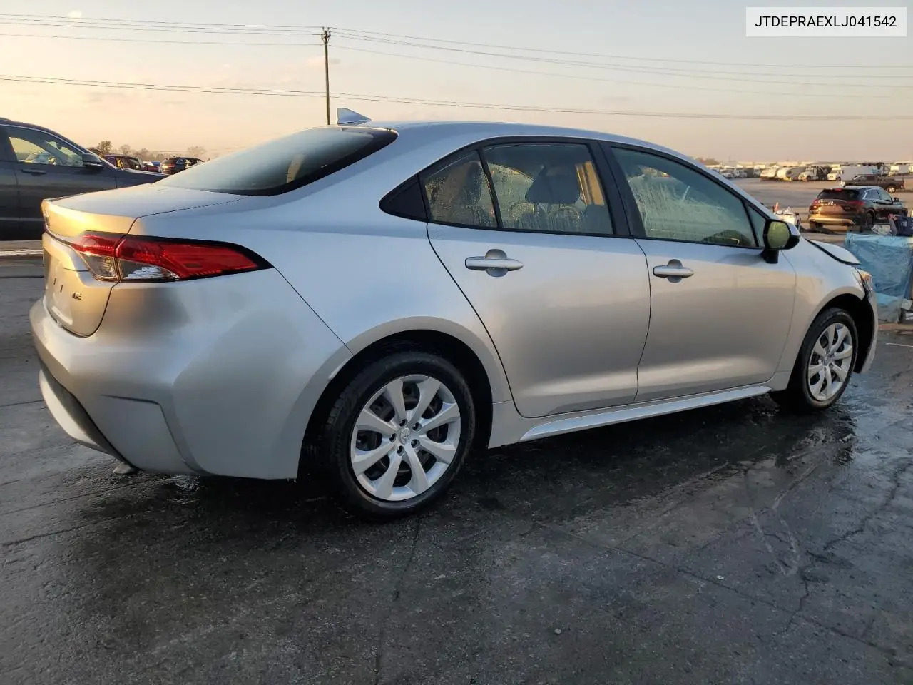 JTDEPRAEXLJ041542 2020 Toyota Corolla Le