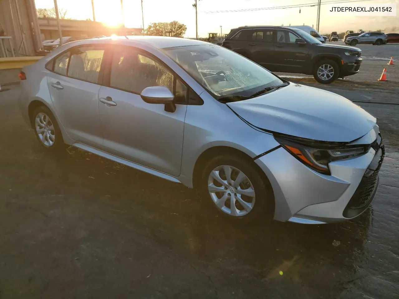 JTDEPRAEXLJ041542 2020 Toyota Corolla Le