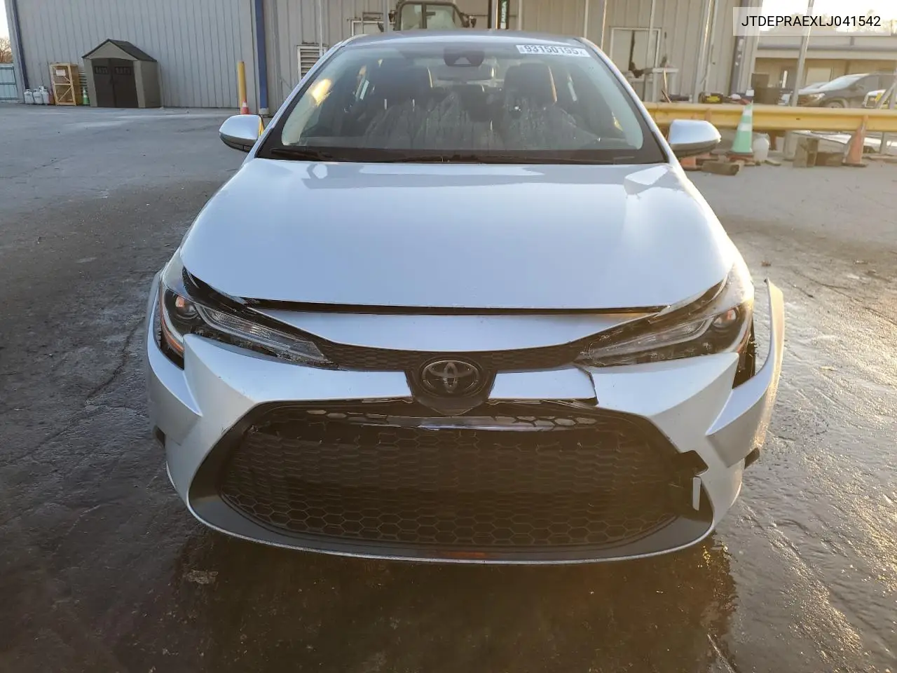JTDEPRAEXLJ041542 2020 Toyota Corolla Le